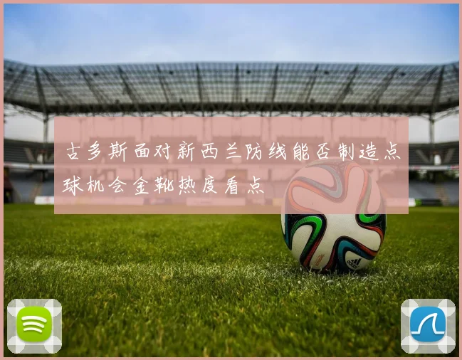 古多斯面对新西兰防线能否制造点球机会金靴热度看点